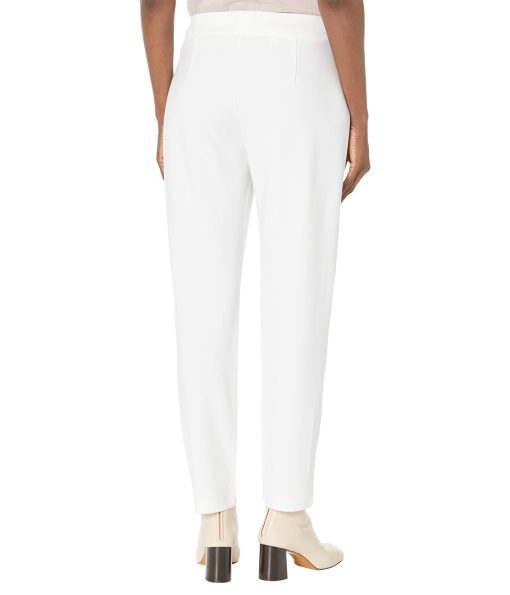 Eileen Fisher Slim Ankle Pants Ivory