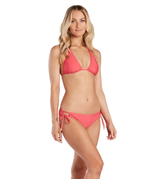 Helen Jon String Bikini Top Watermelon Pink