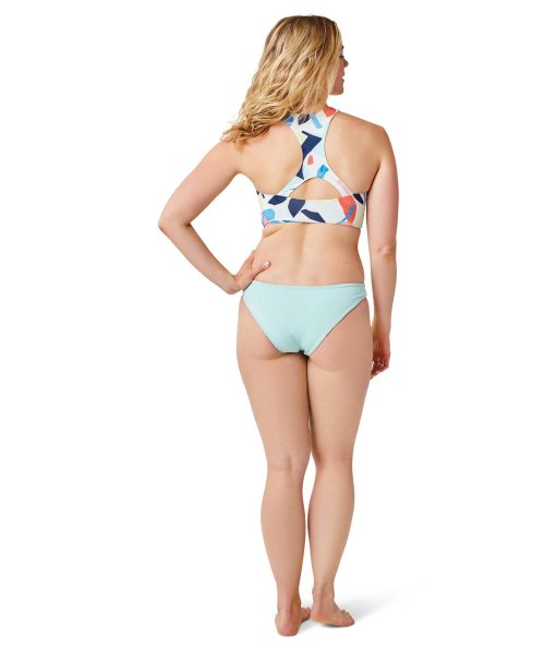 Carve Designs Sanitas Reversible Bikini Top Summer/Seaglass