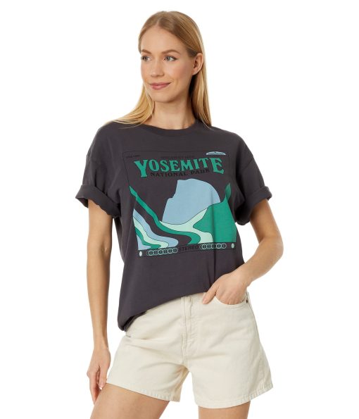 Parks Project Yosemite's Greatest Hits Tee Gray
