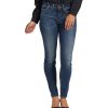 Silver Jeans Co. Suki Mid-Rise Skinny Jeans L93136SWT630 Off-White