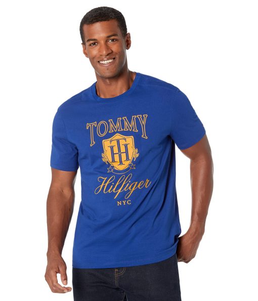 Tommy Hilfiger Adaptive Crested T-Shirt Midnight Blue