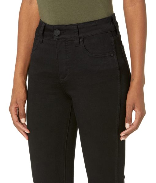 KUT from the Kloth Natalie High Rise Bootcut Jeans Black