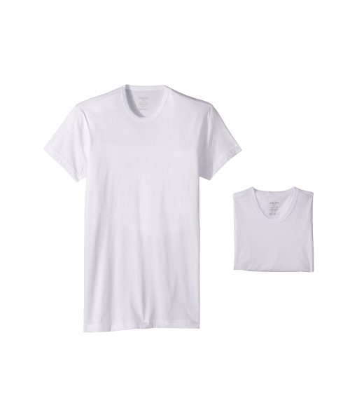 2(X)IST 3-Pack ESSENTIAL Slim Fit Crew Neck T-Shirt White New Logo