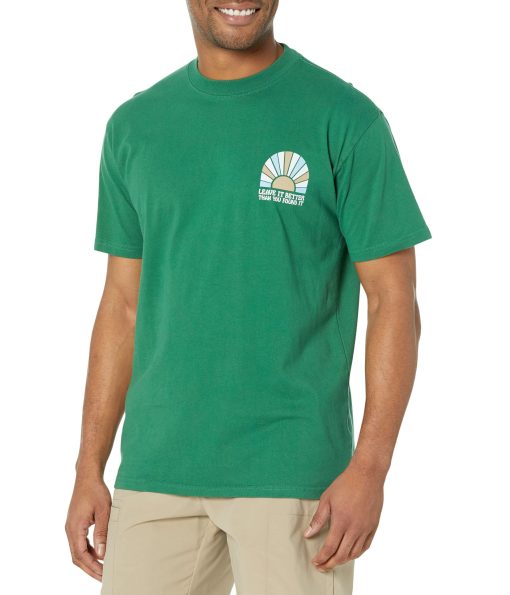 Parks Project Leave It Better Sunrise Tee Forest Green