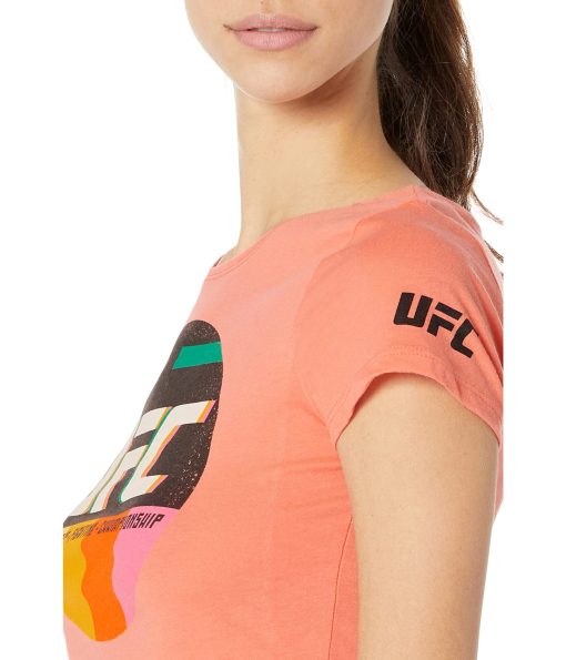 UFC Harmony Cropped Tee Coral