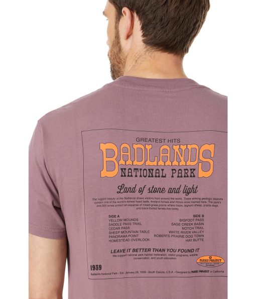 Parks Project Badland's Greatest Hits Tee Purple