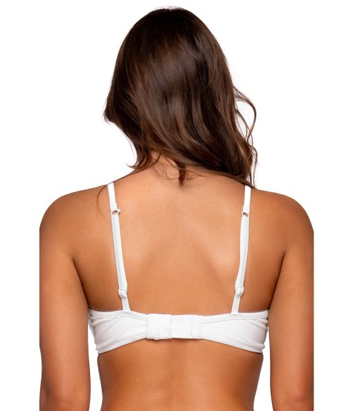 Sunsets Crossroads Underwire Top (D-DD Cups) White Lily