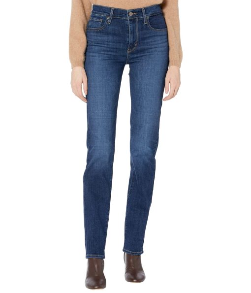 Levi's® Womens 724 High-Rise Straight Carbon Glow