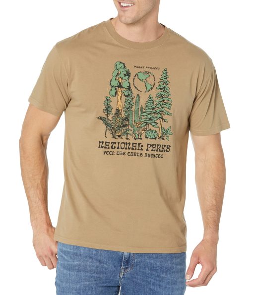 Parks Project Feel The Earth Breathe Tee Brown