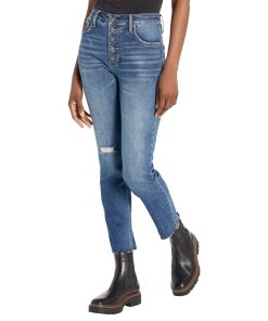 KUT from the Kloth Rachael High-Rise Fab AB Mom Jeans in Closer Closer