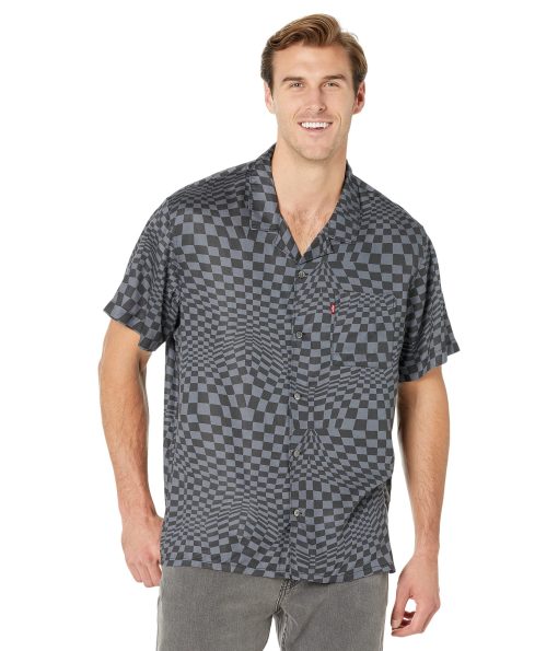 Levi's® Premium Cubano Shirt Trippy Checks Quiet Shade