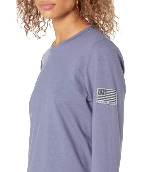Tyndale FRC Versa V-Neck Long Sleeve Shirt Vintage Indigo