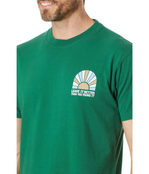 Parks Project Leave It Better Sunrise Tee Forest Green
