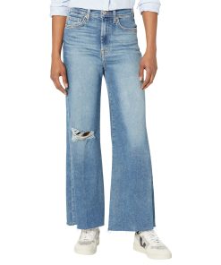 7 For All Mankind Ultra High-Rise Cropped Jo in Luxe Vintage Lyme Luxe Vintage Lyme