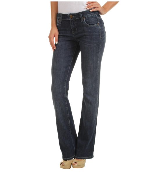 KUT from the Kloth Karen Baby Bootcut Jeans Capture