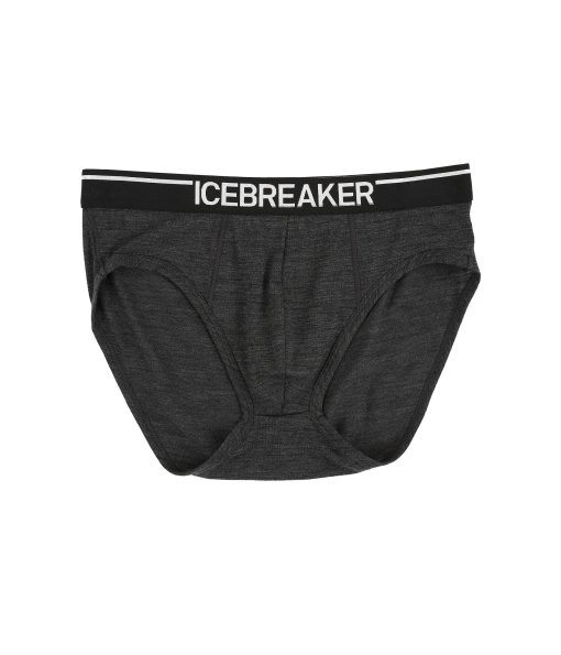 Icebreaker Anatomica Brief Jet Heather/Black
